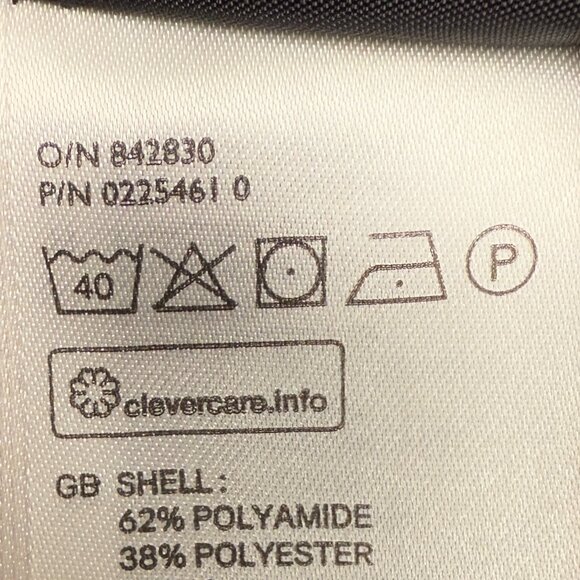 EUC Men's H&M Puffer Zip Vest Quilted Gray | 38 R - Picture 10 of 10